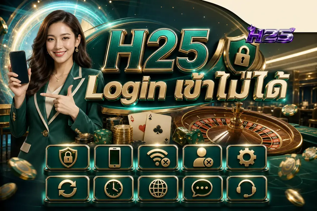 H25 Login เข้าไม่ได้