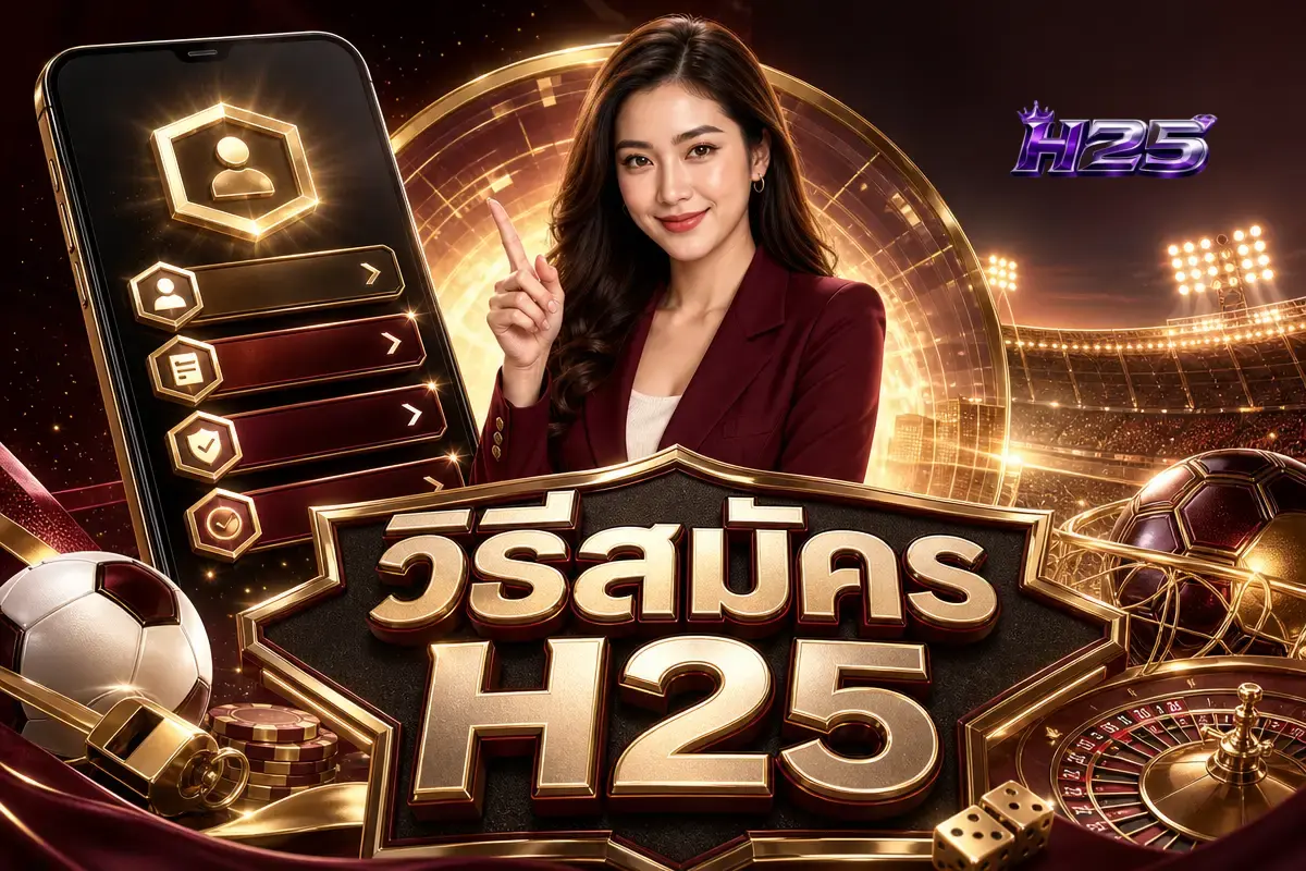 วิธีสมัคร H25
